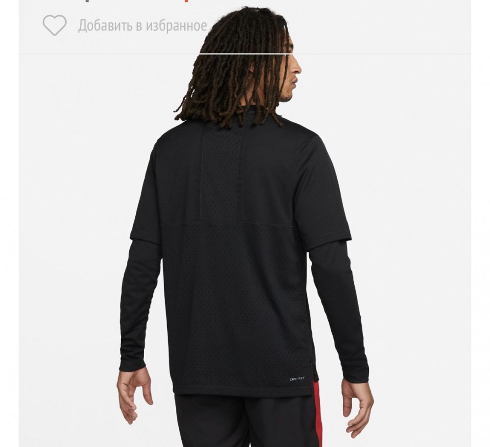 ФУТБОЛКА NIKE M J DF SPRT STMT SHOOTING SHRT DH9083-010_image_2