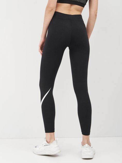 Спортивные леггинсы Nike W Nsw Essntl Gx Mr Lggng Swsh CZ8530-010_image_2