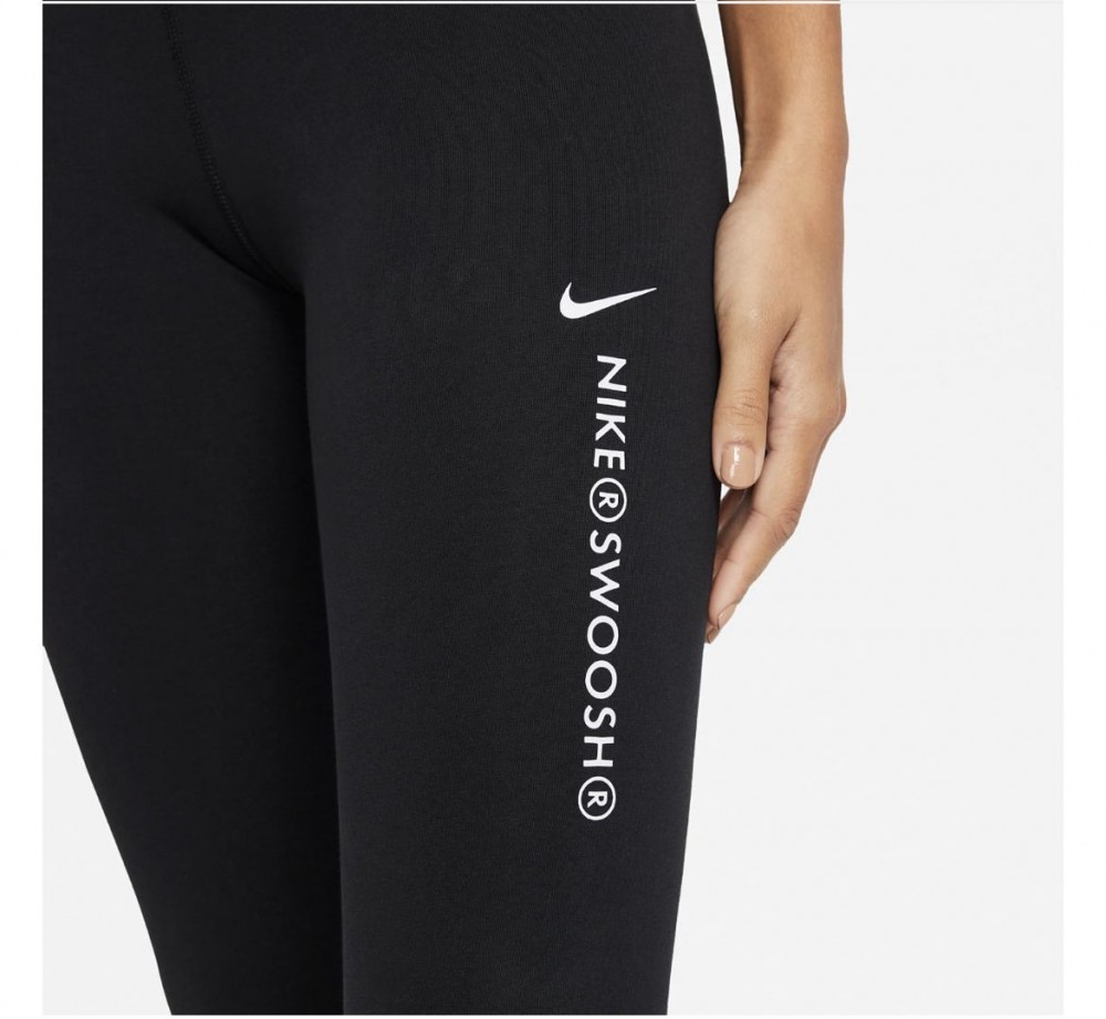 Спортивные леггинсы Nike W Nsw Swsh Lggng Hr CZ8901-010_image_4