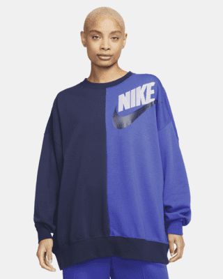  ТОЛСТОВКА NIKE W NSW FT FLC OOS CREW DNC DV0328-410_image_1