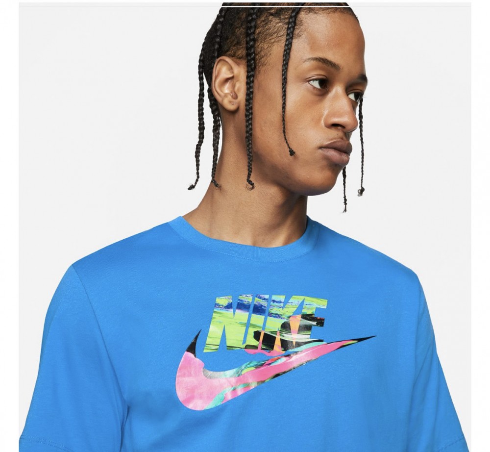 Чоловіча футболка Nike Nsw Tee Spring Break HBR DB6161-435_image_3