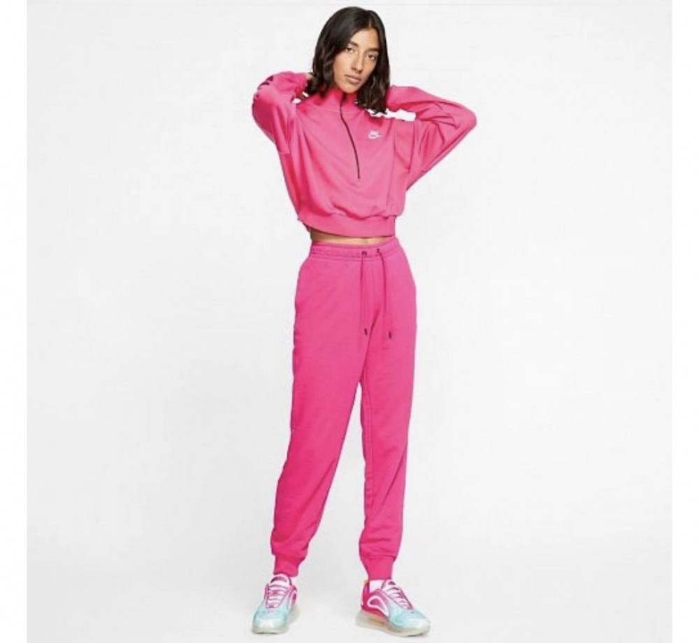 Толстовка Nike W Nsw Essntl Flc Crop Hz CJ2156-674_image_4