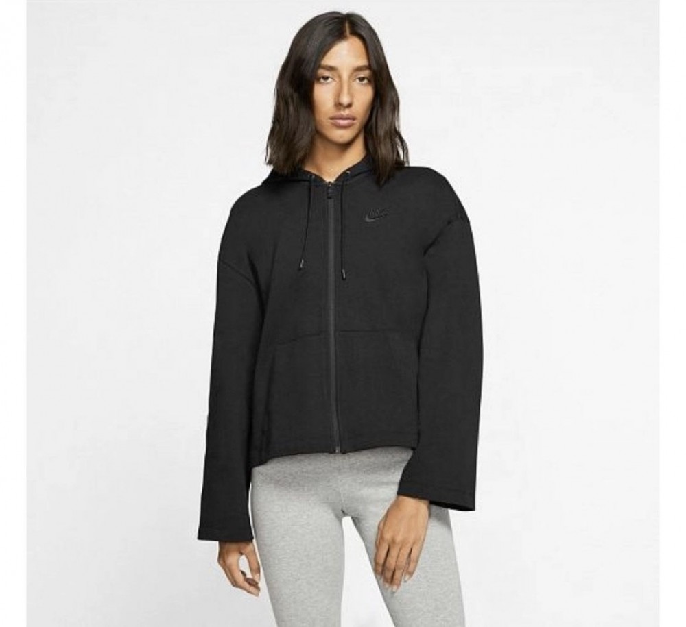 Толстовка NIKE W NSW HOODIE FZ JRSY CJ3752-010_image_1