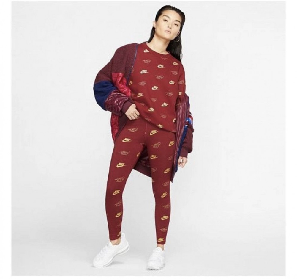 Леггинсы Nike W Nsw Lggng Aop Shine Bff Cj4061-677_image_4