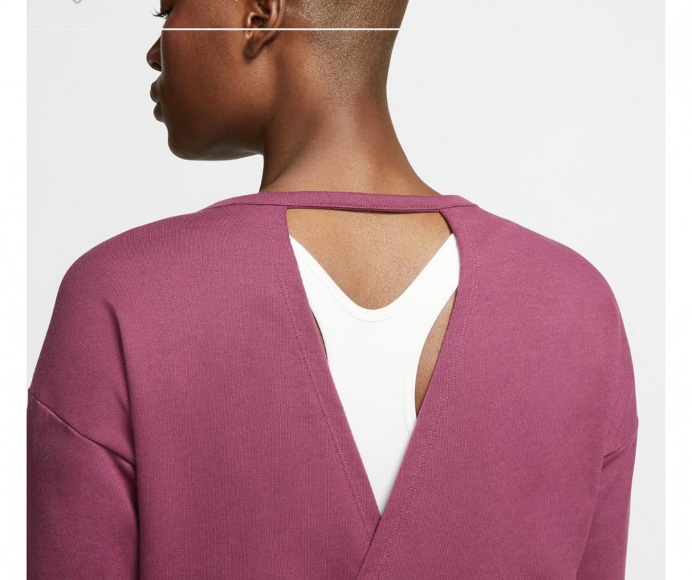 ФУТБОЛКА NIKE W NK YOGA WRAP COVERUP CJ4219-671_image_4
