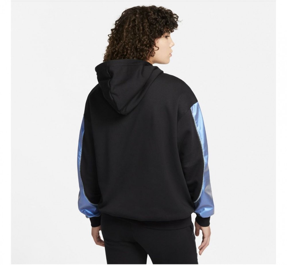 Толстовка Nike W Nsw Flc Gx Hoodie Opal DD5133-010_image_2