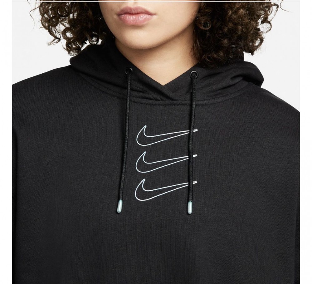 Толстовка Nike W Nsw Flc Gx Hoodie Opal DD5133-010_image_4