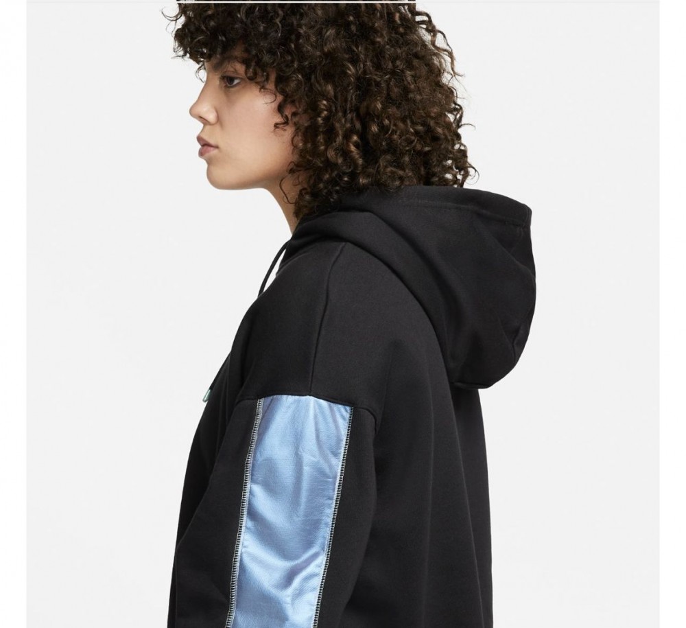Толстовка Nike W Nsw Flc Gx Hoodie Opal DD5133-010_image_5