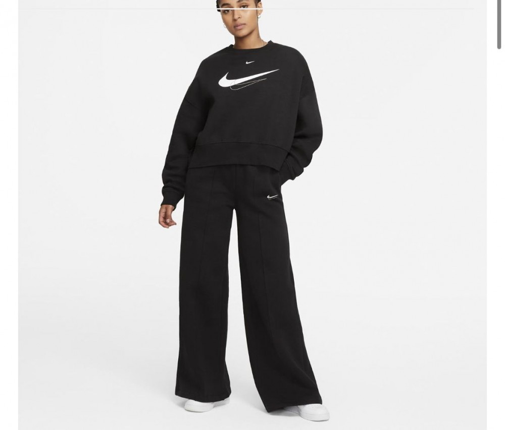 Толстовка Nike W Nsw Trend Crew Flc Swoosh DQ4506-010_image_4