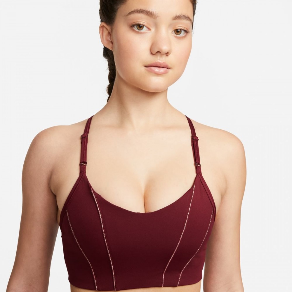 Топ Nike W Ny Df Indy Metallic Tape Bra DD1407-638_image_1