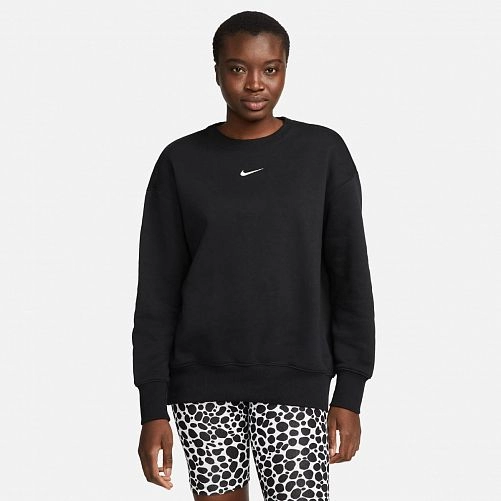 ТОЛСТОВКА NIKE W NSW STYLE FLC CREW OS DQ5733-010_image_1