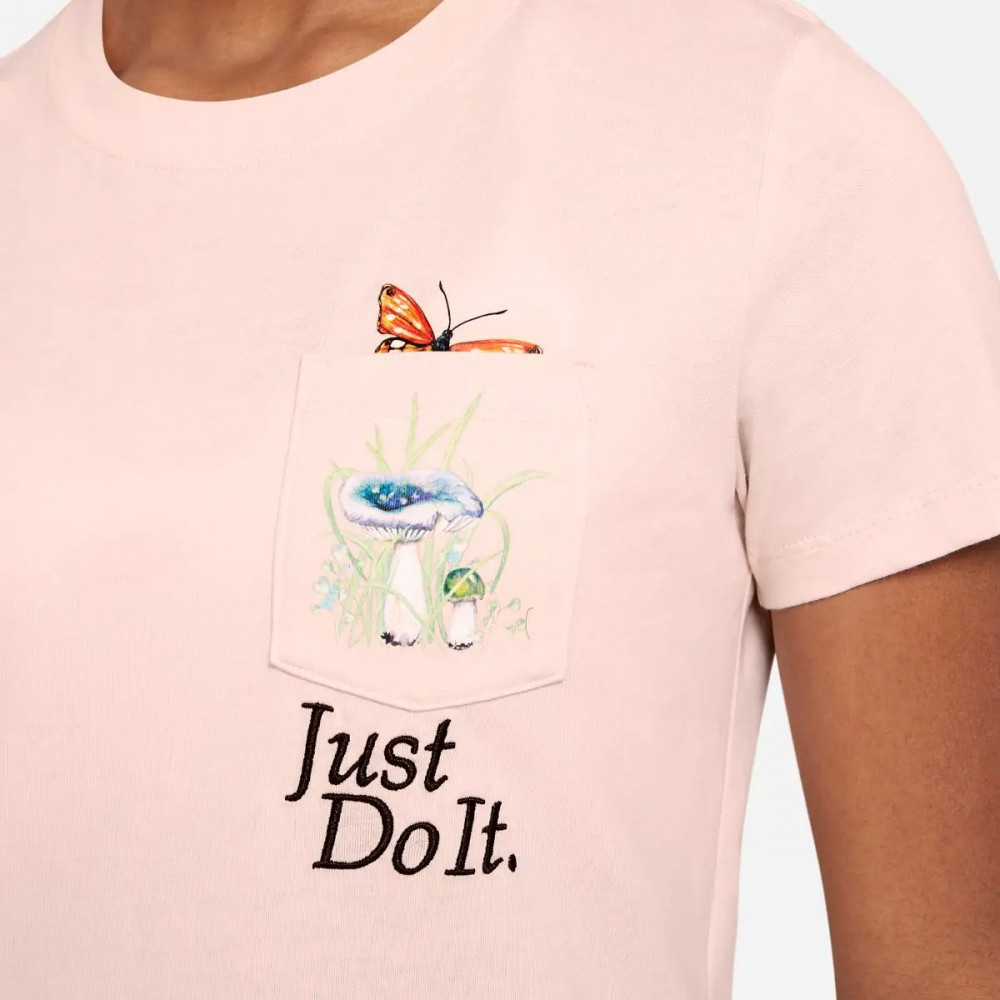 Футболка жіноча Nike W Nsw Tee Reg Ss Pkt Nature DD1462-805_image_5