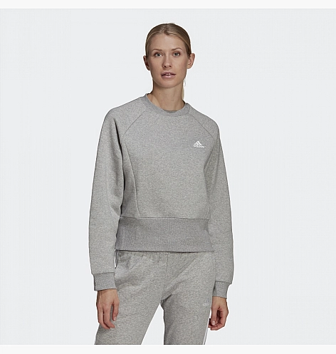 СВИТШОТ ADIDAS ESSENTIALS STUDIO SWEATSHIRT GREY HD6753_image_1