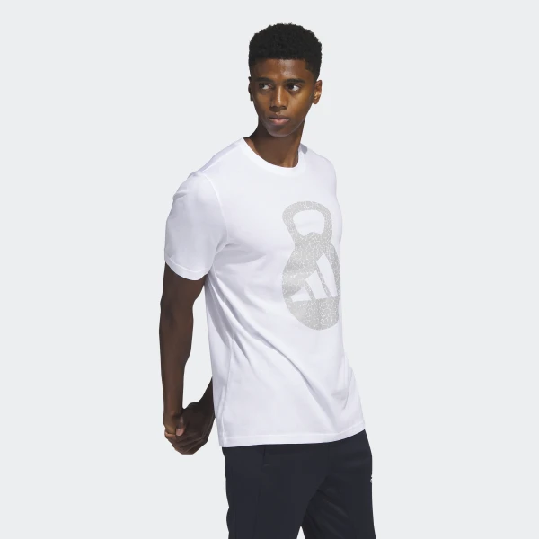 Футболка AEROREADY Training Logo Graphic Short Sleeve Performance H44740_image_3