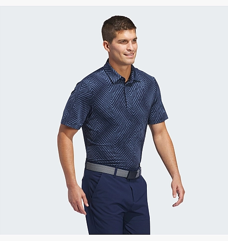 Поло Adidas Ultimate 365 Allover Print Polo Shirt Blue IU4388_image_4