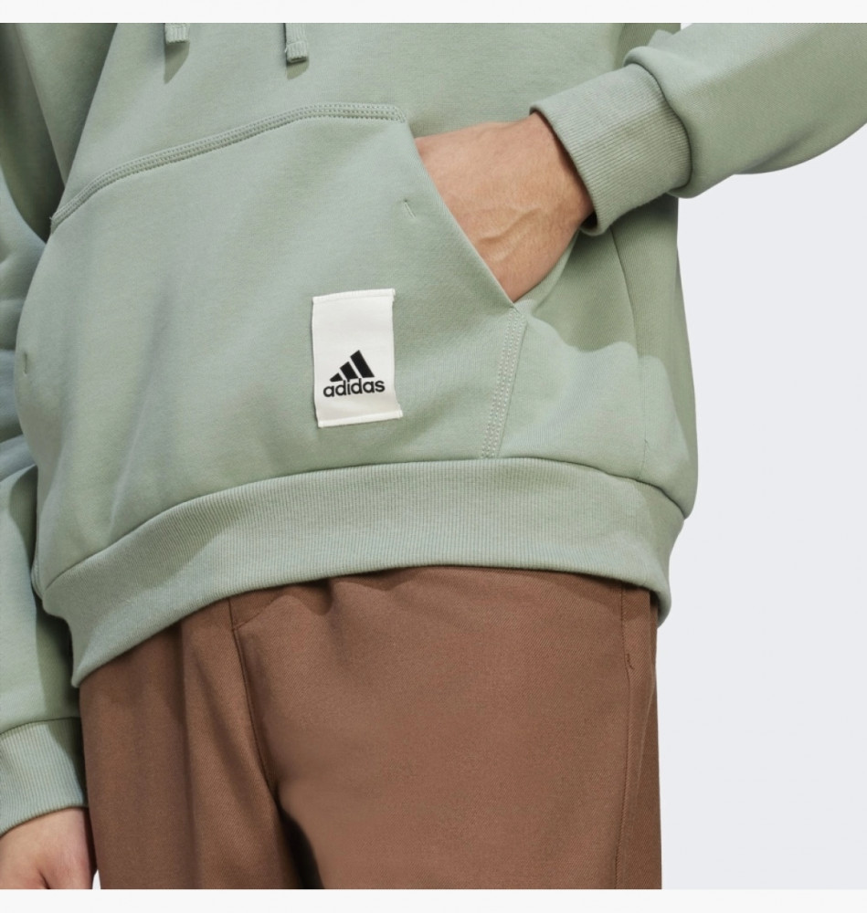 Худі Adidas Lounge Fleece Hoodie Olive IA9346_image_5