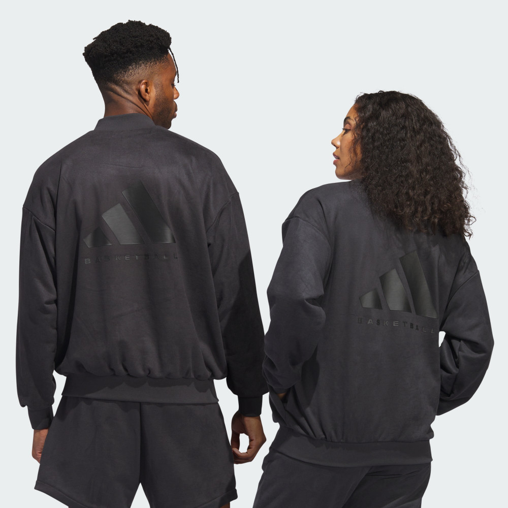 Свитшот Adidas Basketball Sueded Crew Sweatshirt IN7696_image_2