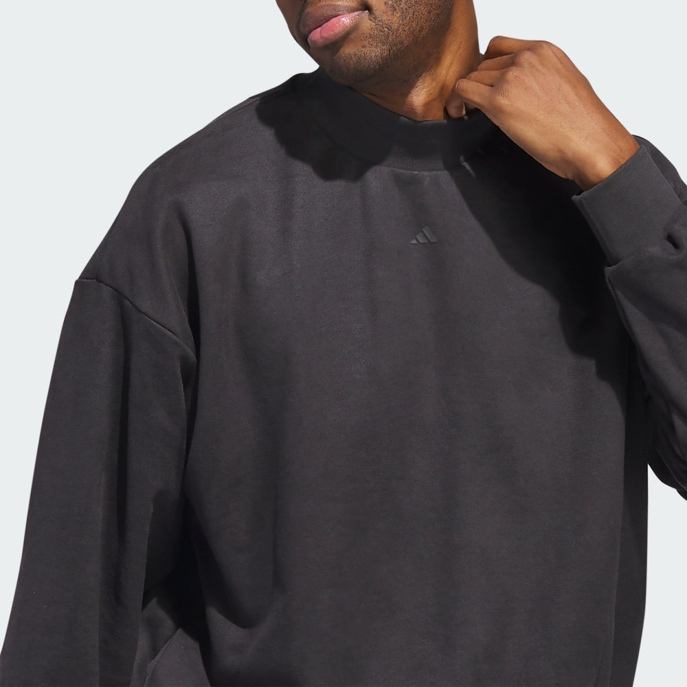 Свитшот Adidas Basketball Sueded Crew Sweatshirt IN7696_image_4