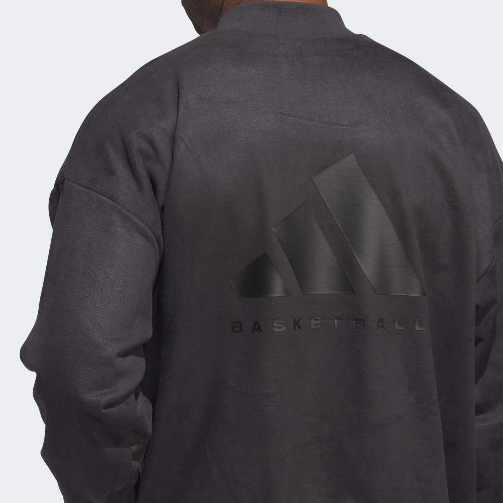Свитшот Adidas Basketball Sueded Crew Sweatshirt IN7696_image_3