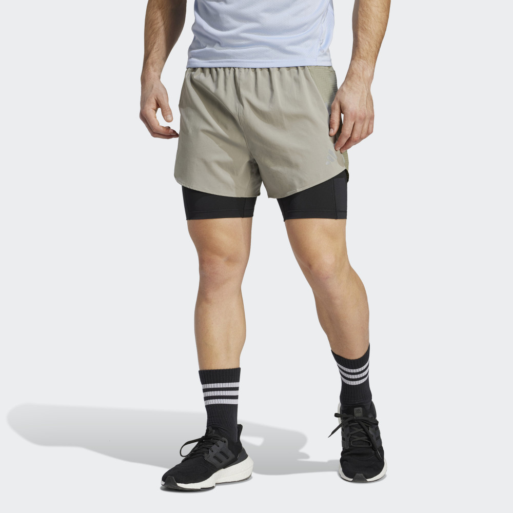 Бігові шорти Adidas 2 в 1 Performance IB8933_image_1