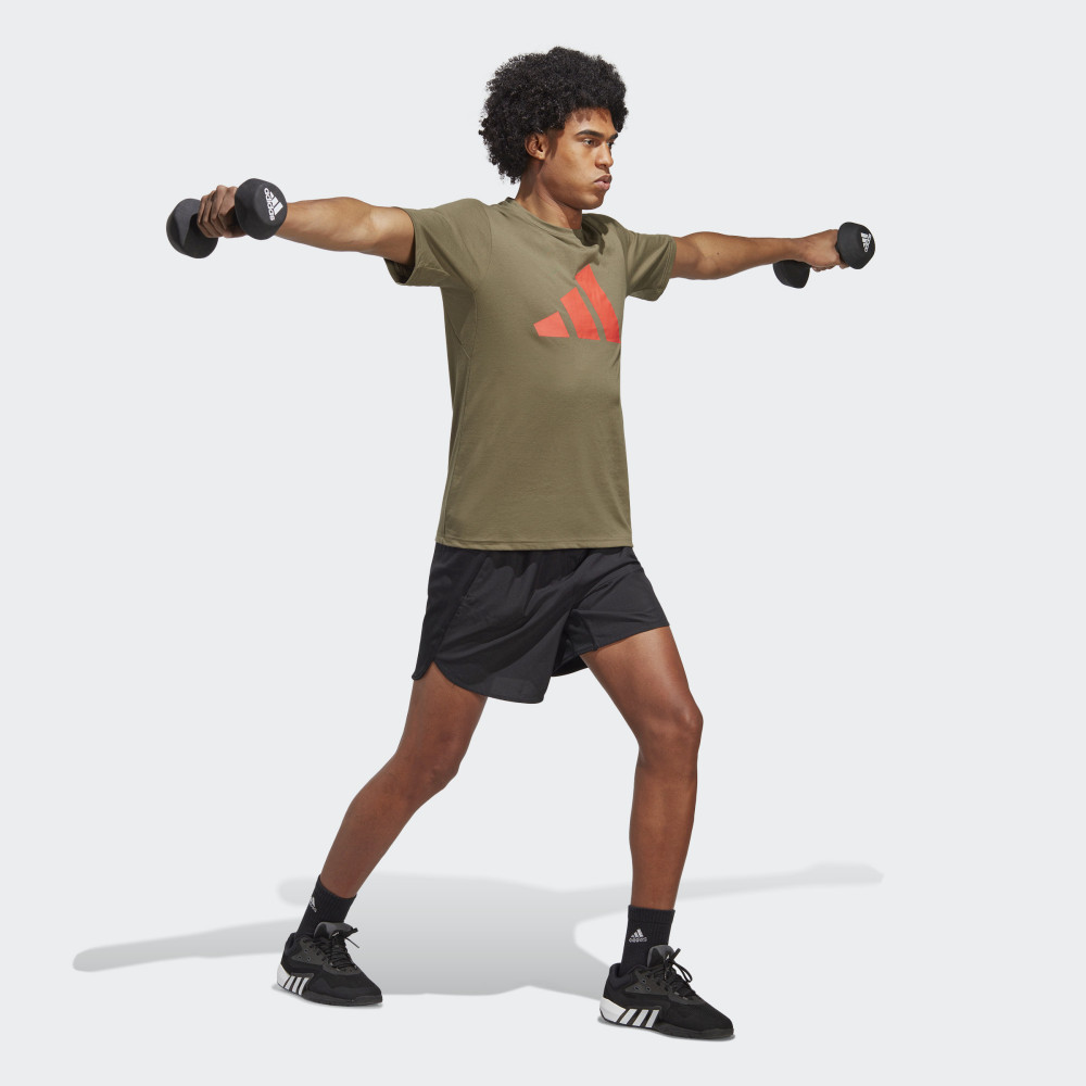 Футболка для тренувань Adidas Train Essentials Feelready Logo Performance IC1217_image_5