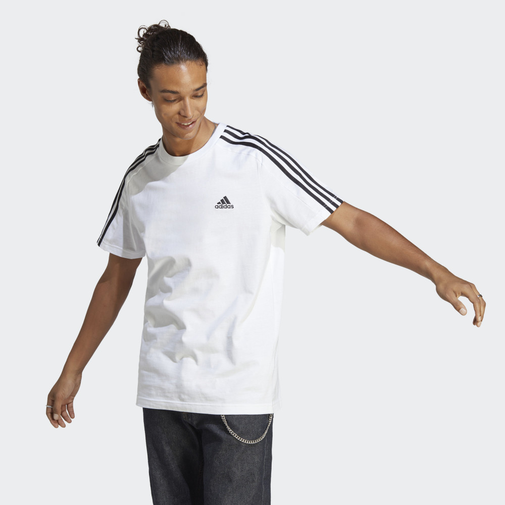 Футболка Adidas Essentials Single Jersey 3-Stripes Sportswear IC9336_image_1