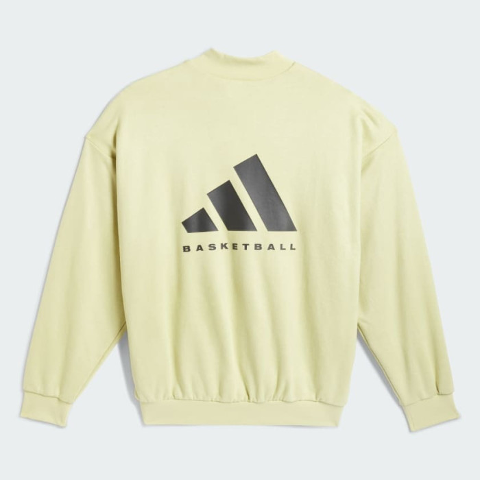 Свитшот Adidas Basketball Sueded Crew Sweatshirt  IN7697_image_4