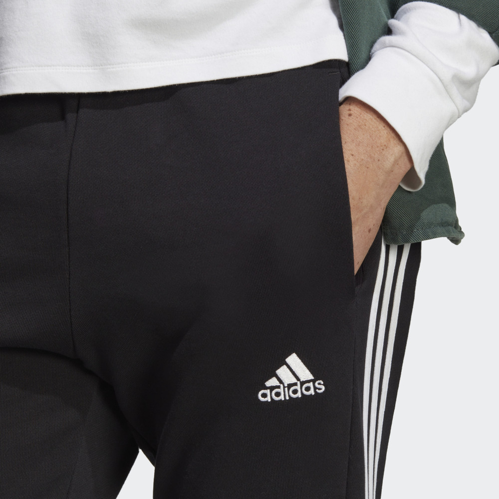Джогери Essentials French Terry Tapered Elastic Cuff 3-Stripes Sportswear IC0050_image_3