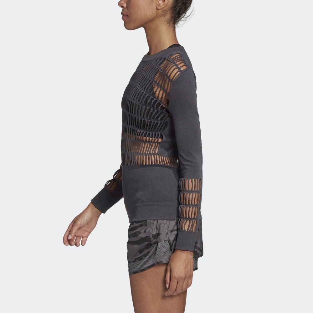 Женский лонгслив Adidas Stella McCartney Warp Knit DY4182_image_3