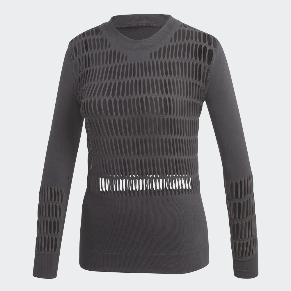 Женский лонгслив Adidas Stella McCartney Warp Knit DY4182_image_4