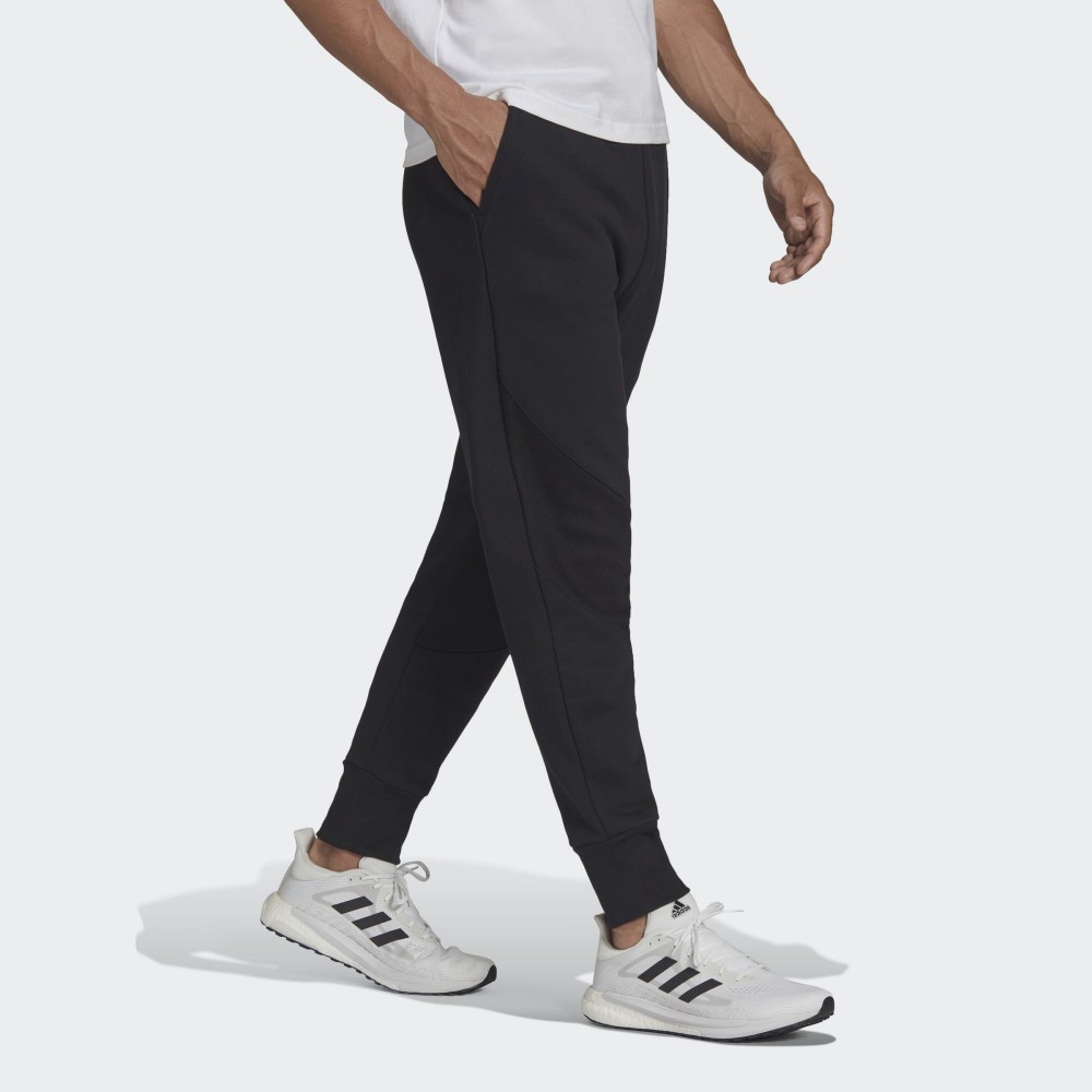 Флисовые брюки adidas Studio Lounge HB6587_image_4