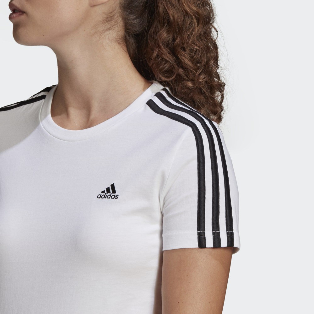 Футболка Adidas Essentials Slim 3-Stripes Sportswear GL0783_image_4