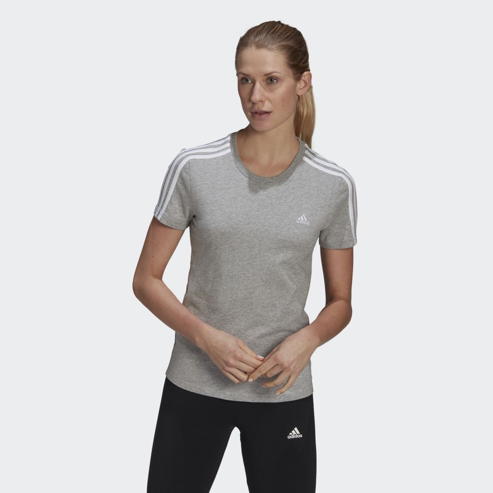 Футболка Adidas Essentials Slim 3-Stripes Sportswear GL0785_image_1