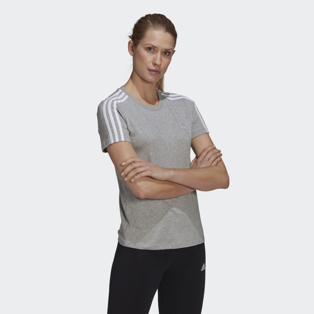 Футболка Adidas Essentials Slim 3-Stripes Sportswear GL0785_image_4