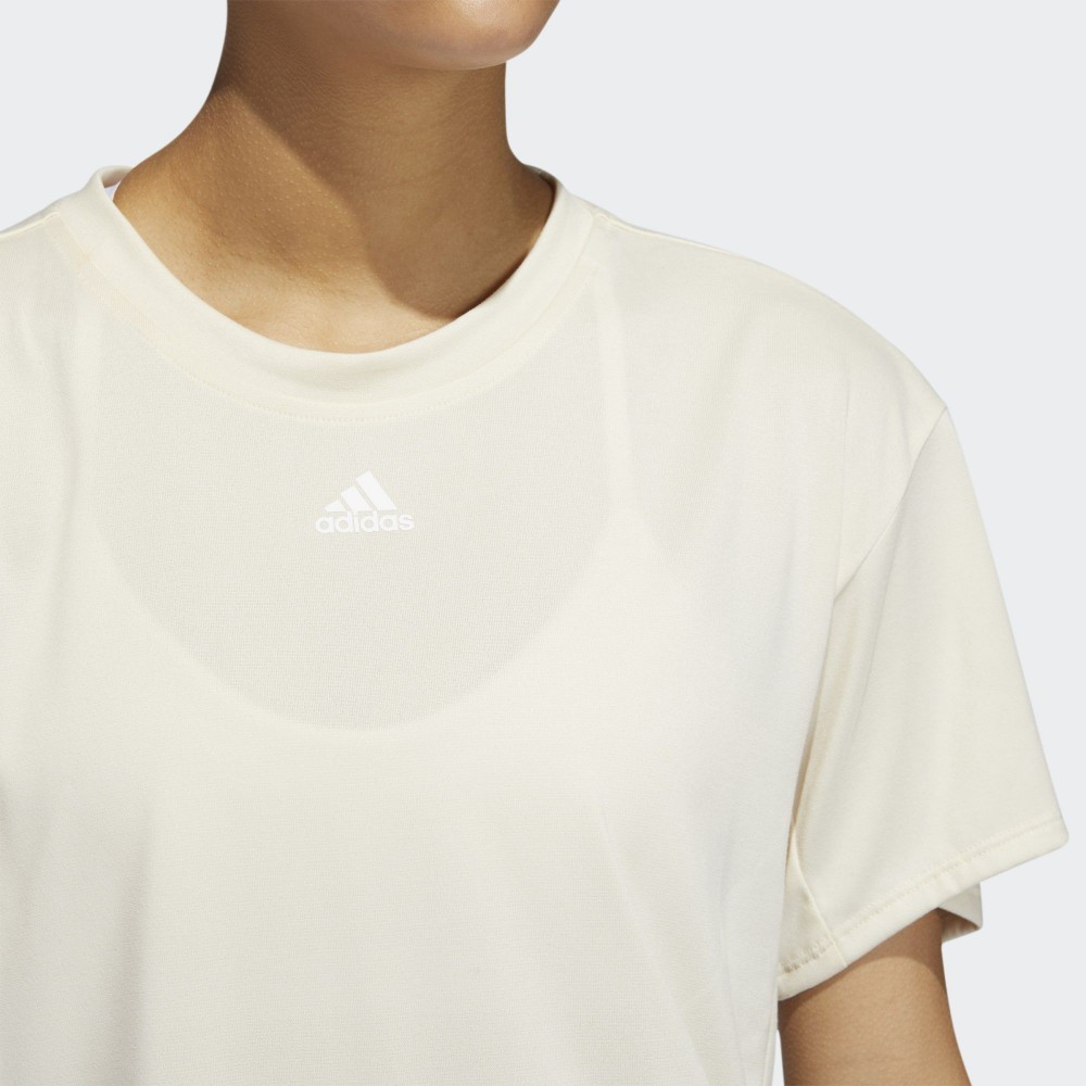 Женская футболка Adidas Aeroready 3-Stripes H51186_image_4