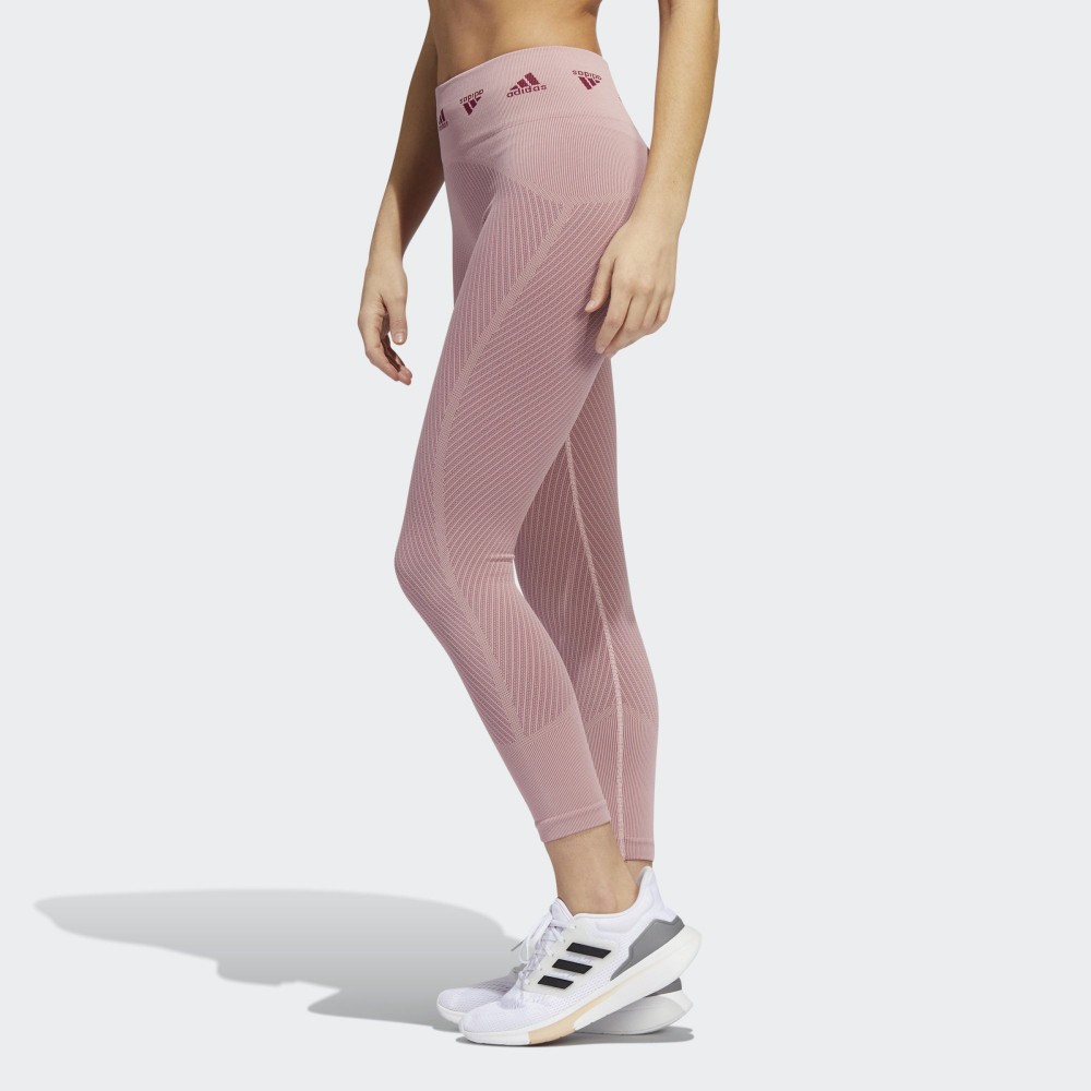 Леггинси Adidas Aeroknit Training 7/8 Tights Pink Hd1980_image_2