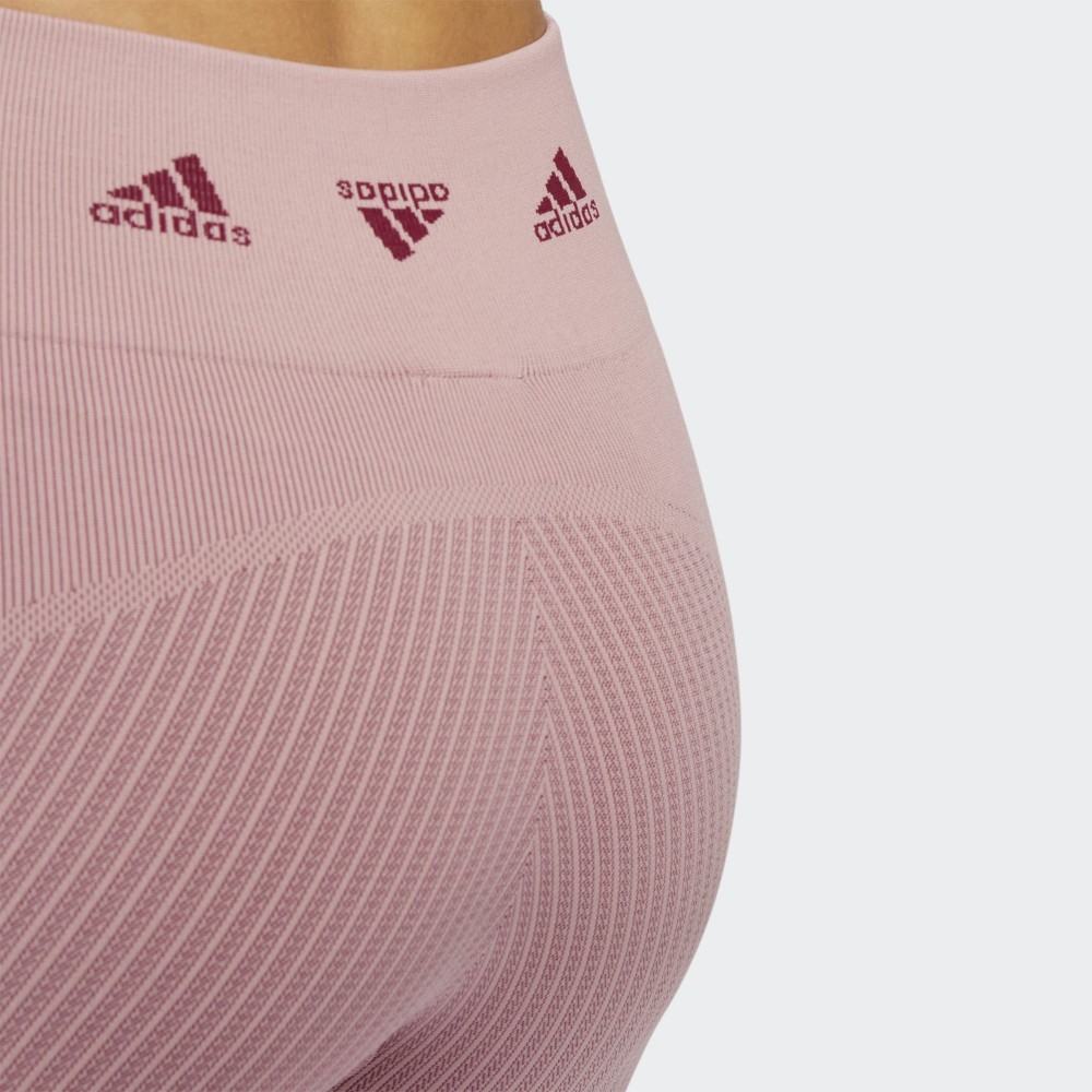 Леггинси Adidas Aeroknit Training 7/8 Tights Pink Hd1980_image_4
