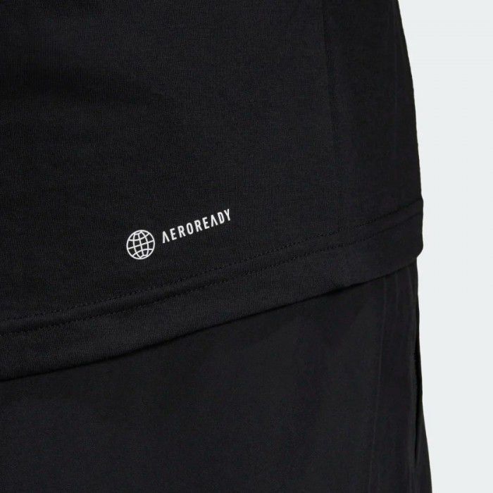 Футболка Adidas Aeroready Designed To Move Sport Logo Tee Black Hf7212_image_6