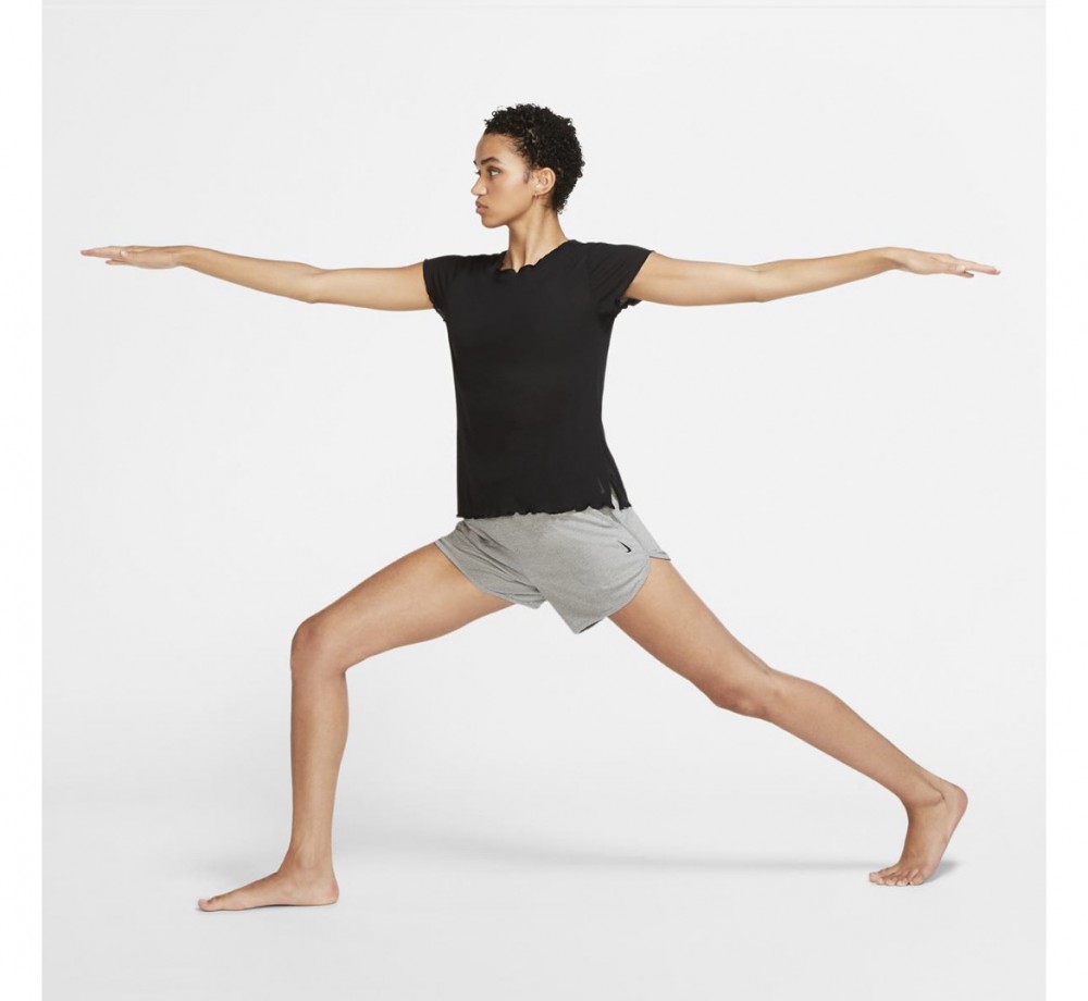Футболка NIKE YOGA CORE CN LAYER VNR SS TOP CU5383-010_image_3