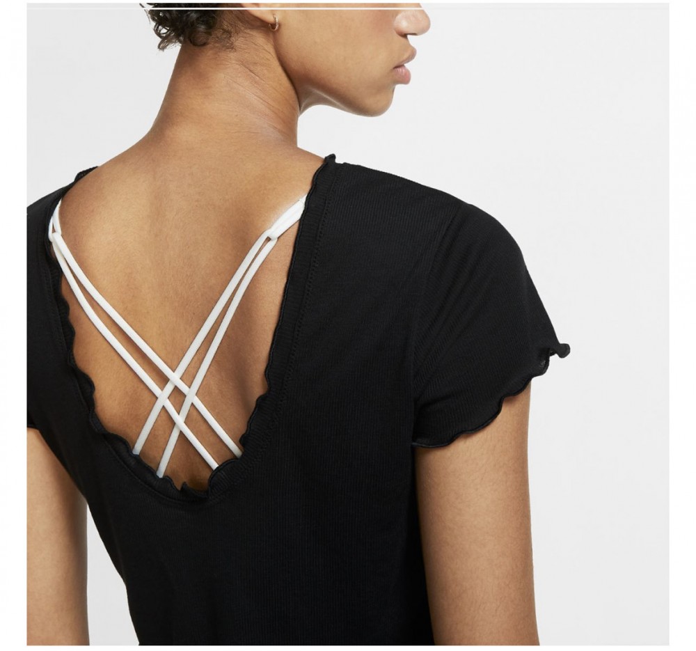Футболка NIKE YOGA CORE CN LAYER VNR SS TOP CU5383-010_image_4