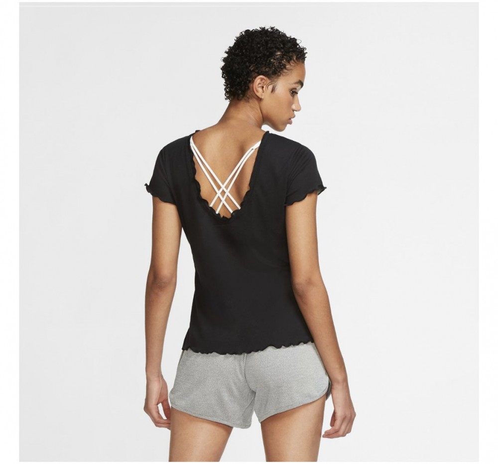 Футболка NIKE YOGA CORE CN LAYER VNR SS TOP CU5383-010_image_2