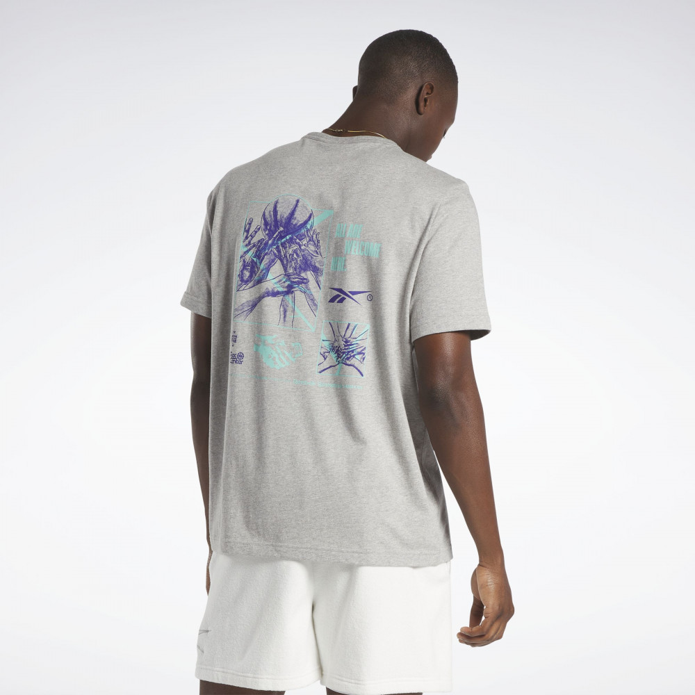 Футболка Reebok Basketball Court Top T-Shirt Grey IA2419_image_2