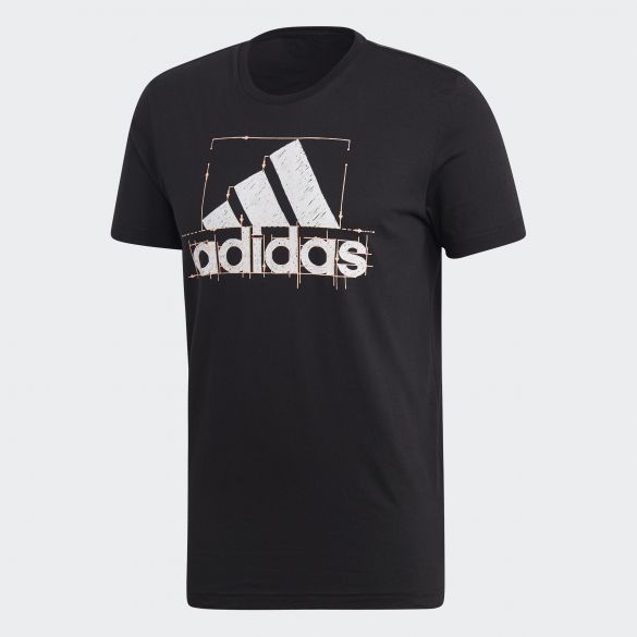 Мужская футболка Adidas Badge of sport tee DI0292  _image_1
