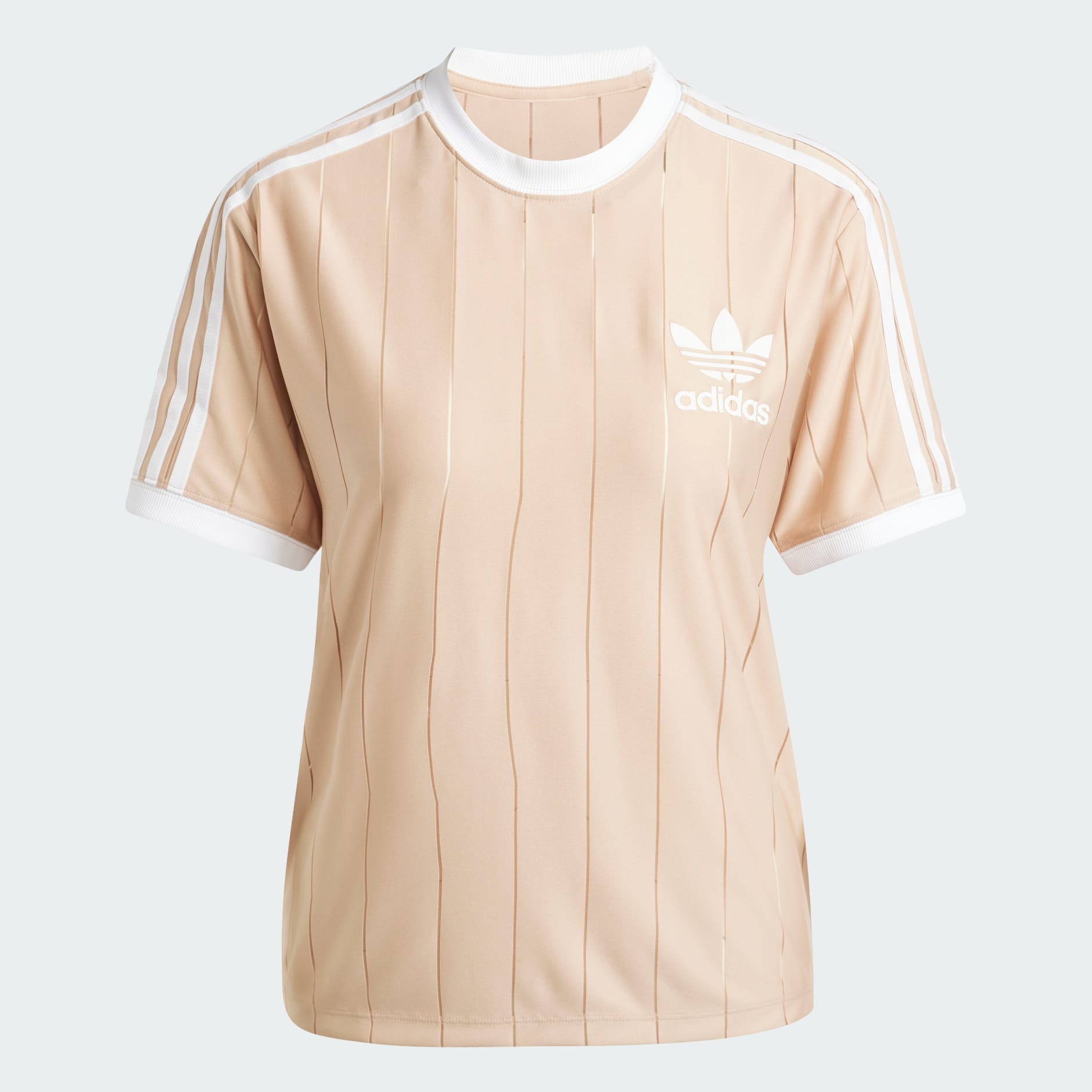 Жіноча футболка Adidas Adicolor 3-Stripes Pinstripe IY7232_image_1
