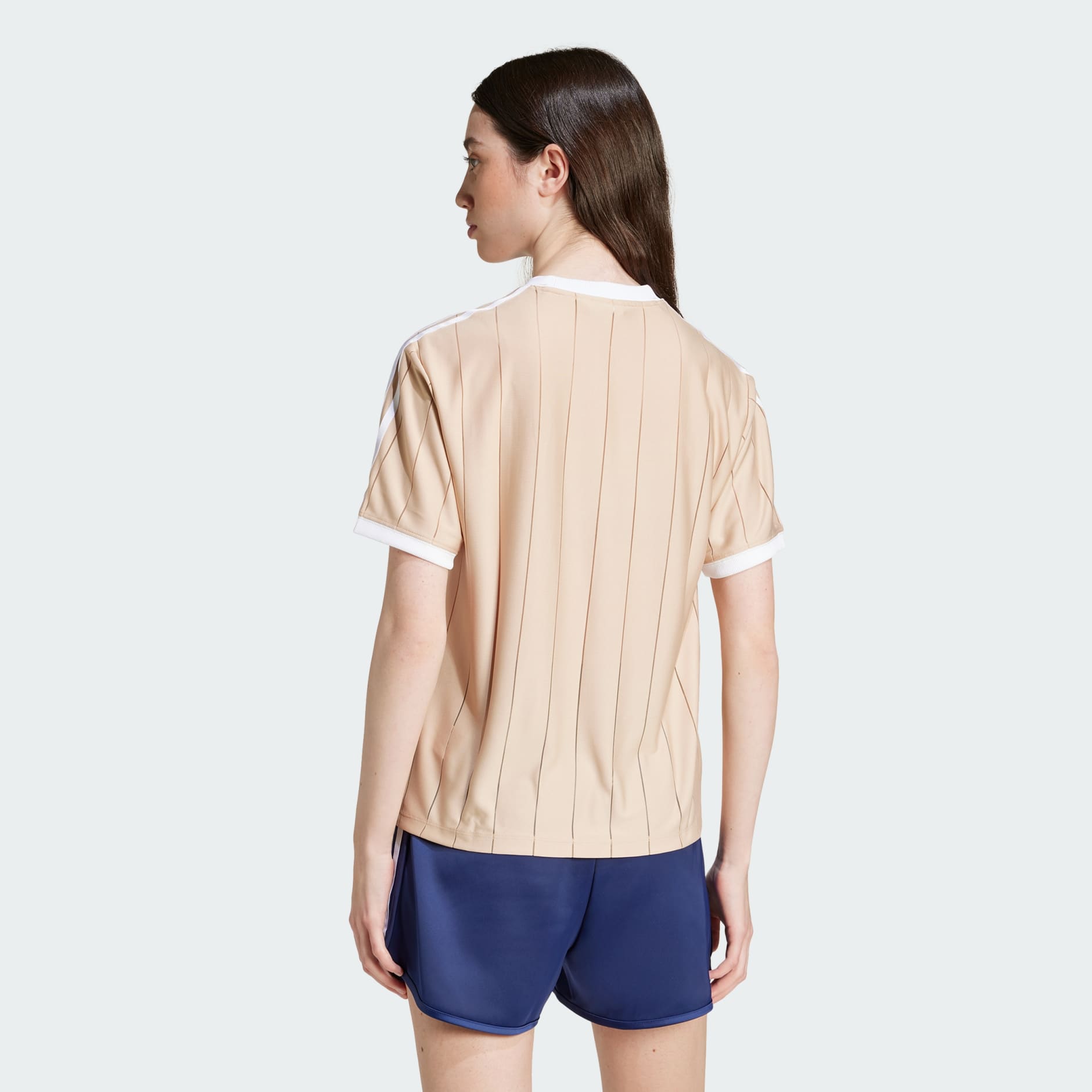 Жіноча футболка Adidas Adicolor 3-Stripes Pinstripe IY7232_image_3