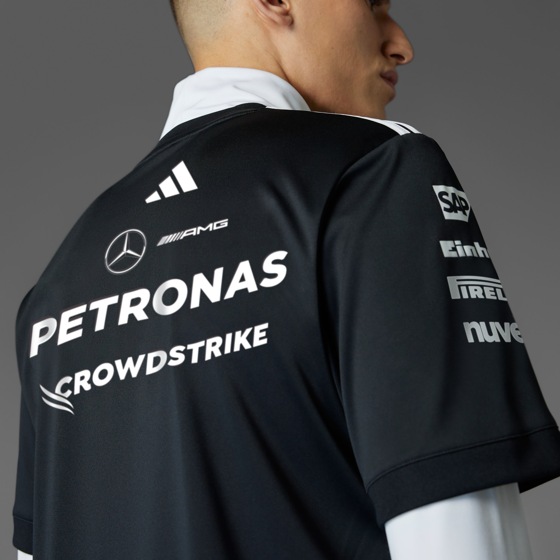 Чоловіча футболка Adidas Mercedes-AMG Petronas Formula One Team Driver JW5361_image_9