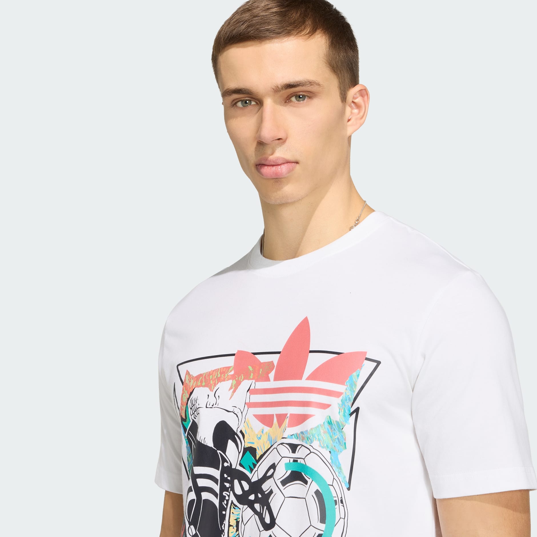 Чоловіча футболка Adidas Archive Anime Football Graphic KD3826_image_5