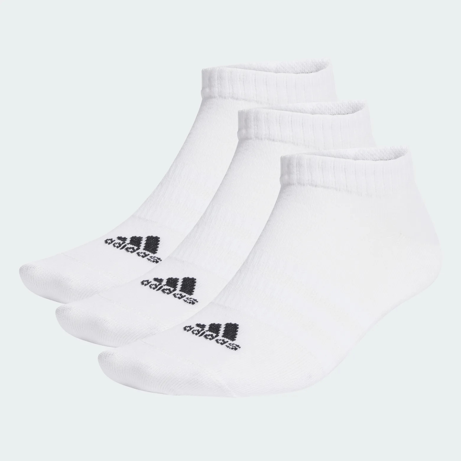 Три пары носков Thin and Light Sportswear Low-Cut Adidas Performance HT3469_image_1