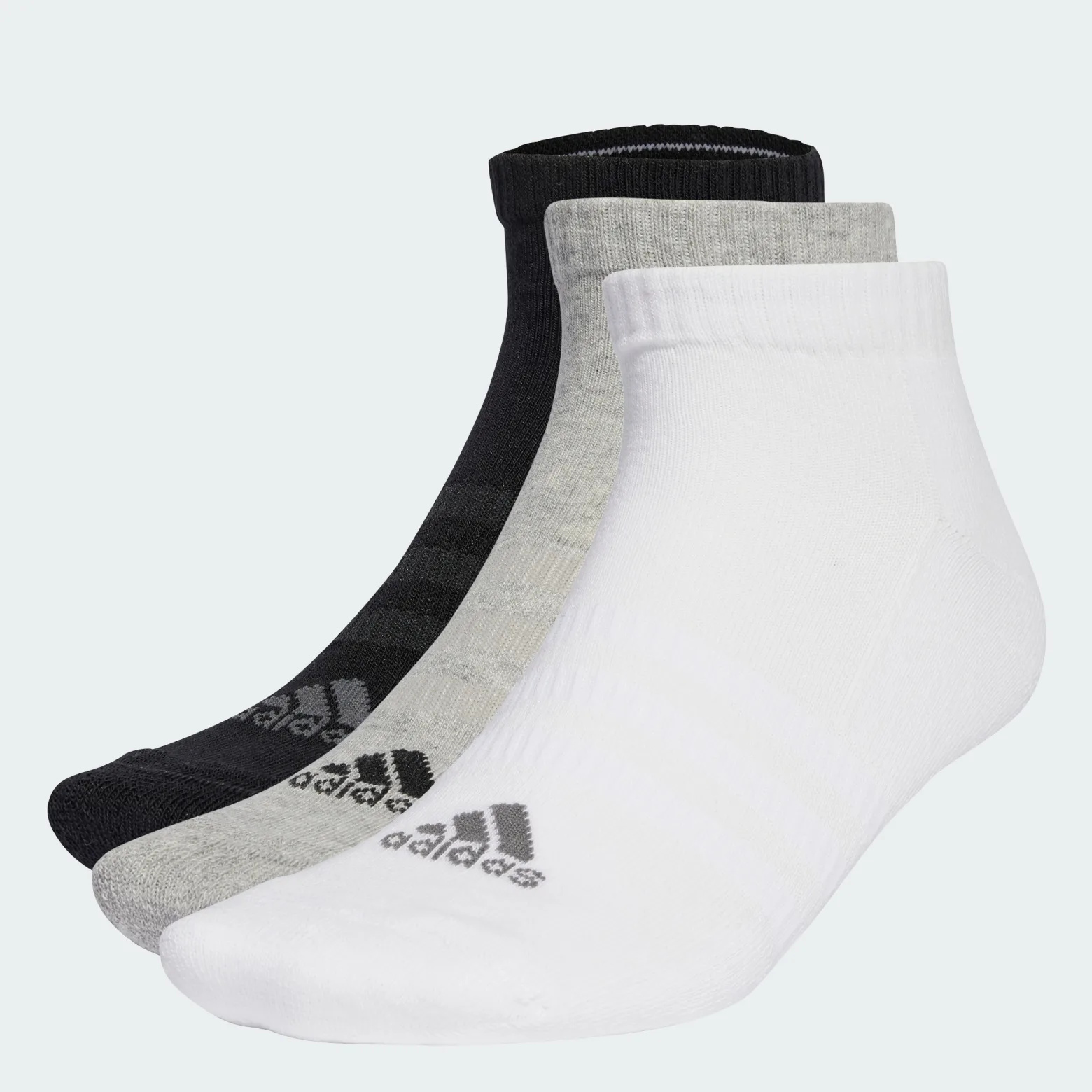 Три пари низьких шкарпеток Cushioned Low-Cut Socks Adidas Performance IA3945_image_1