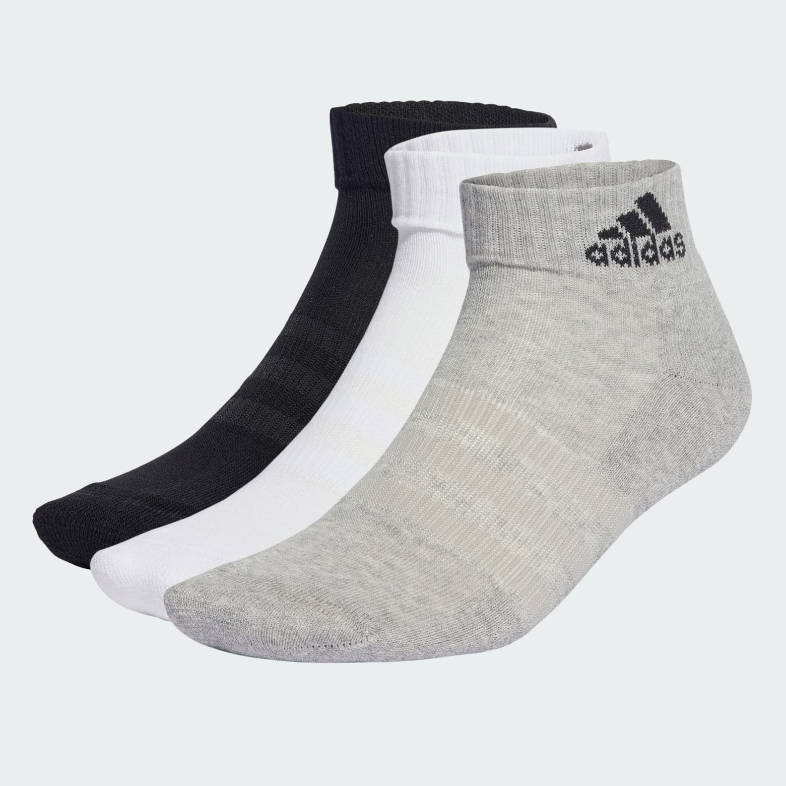 Три пари шкарпеток Cushioned Sportswear Ankle Adidas Performance IA3948_image_2